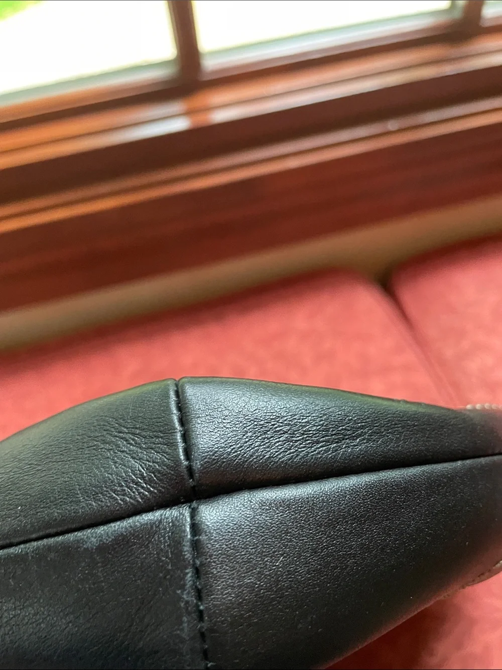 Coach SoHo Black leather and suede bag